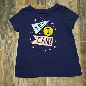 Cat and Jack size 3T short sleeve shirt